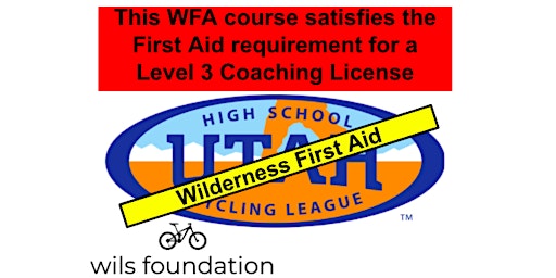 Wilderness First Aid / CPR for NICA Coaches of Utah (@Scheels 6/1)  primärbild