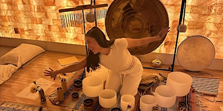 Sound Bath for Kids 7 and Up (accompanied by adult, 40 minutes)