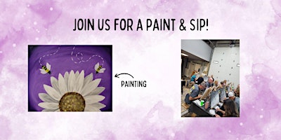 Imagem principal do evento Paint & Sip - Spring Bee