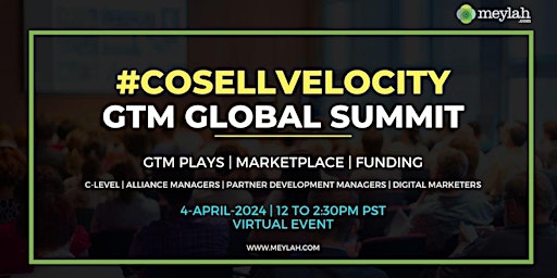 Hauptbild für #CosellVelocity GTM Global Summit 2024