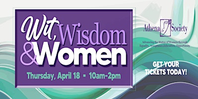 Imagem principal do evento Wit, Wisdom & Women