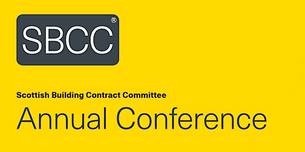 Scottish Building Contract Committee: Annual Conference 2019