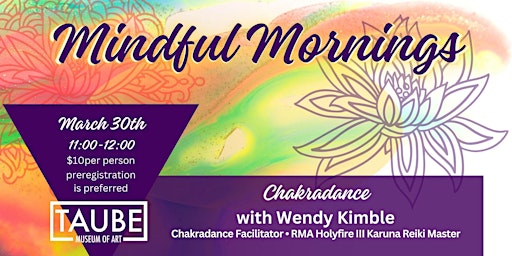 Mindful Mornings - Chakra Dance primary image