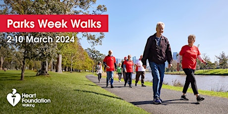 Heart Foundation Walking Celebrates Parks Week in Darwin primary image