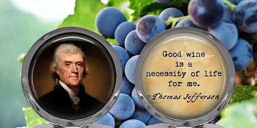 Primaire afbeelding van Thomas Jefferson's Cookbook Wine Dinner