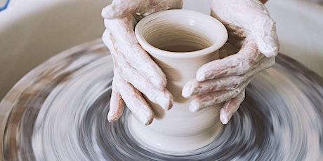 Imagen principal de POTTERY  CLASS - Beginners Wheel Throwing (Wednesday pm 5 wk course)