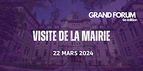 Visite de l'hôtel de ville de québec