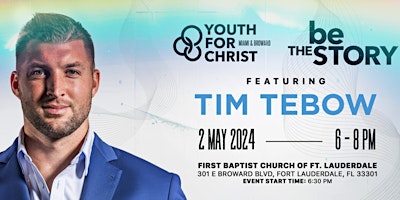 Youth for Christ Banquet featuring Tim Tebow primary image