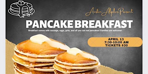 Primaire afbeelding van Austin Alpha Pancake Breakfast