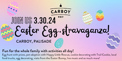 Carboy Easter EGG-stravaganza!! primary image