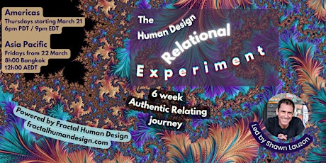 The Human Design Relational Experiment