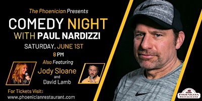 Comedy Night featuring Paul Nardizzi  primärbild
