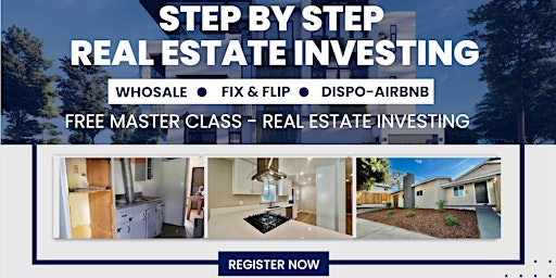 Primaire afbeelding van Step by Step Real Estate Investing! | San Diego