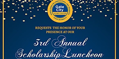 3rd Annual Scholarship Event – Luncheon primary image
