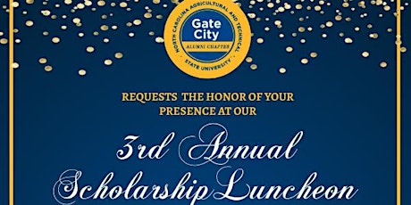 3rd Annual Scholarship Event – Luncheon