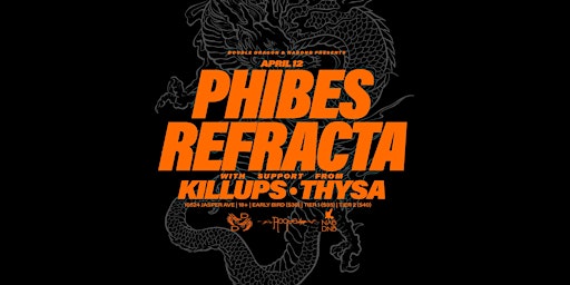 Primaire afbeelding van NABDNB + DOUBLE DRAGON  PRES. PHIBES & REFRACTA