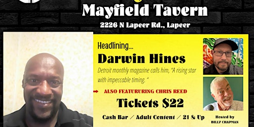 Comedy Show -Mayfield Tavern-Lapeer primary image