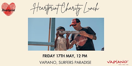 Primaire afbeelding van Heartprint Charity Lunch at Vapiano