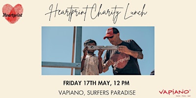 Primaire afbeelding van Heartprint Charity Lunch at Vapiano