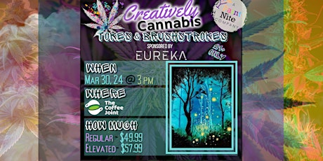 Creatively Cannabis: Tokes & Brushstrokes  (420 Smoke and Paint) 3/30/24