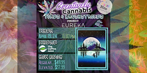 Image principale de Creatively Cannabis: Tokes & Brushstrokes  (420 Smoke and Paint) 4/19/24