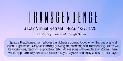 Transcendence: A 3 day Virtual Retreat primary image