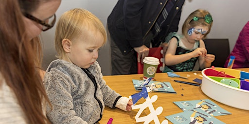 Winter Themed Peg Magnets: Winter School Holidays at the Eureka Centre.