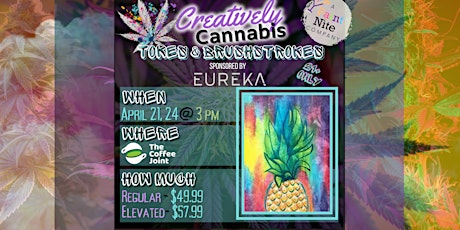 Creatively Cannabis: Tokes & Brushstrokes  (420 Smoke and Paint) 4/21/24