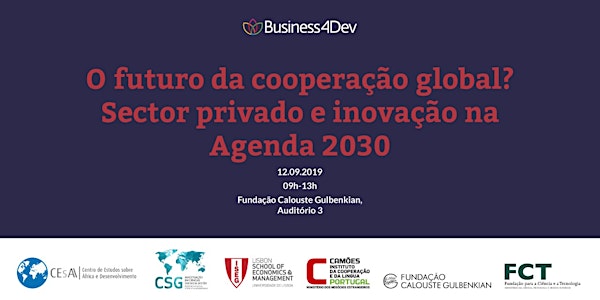 O Futuro da Cooperação Global? Sector Privado e Inovação na Agenda 2030