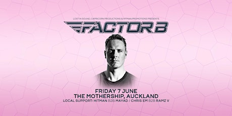 Imagem principal de Factor B (Subculture/PureTrance/FSOE)