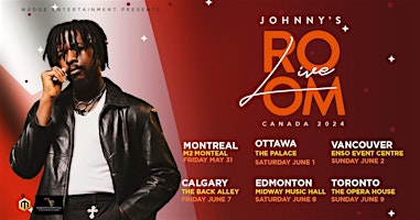 Primaire afbeelding van Johnnydrille TOUR VANCOUVER CONCERT 2024 JUNE 2ND + BOAT CRUISE JUNE 3RD