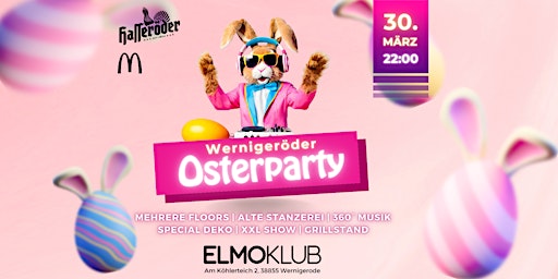 Hauptbild für 30.03.2024 Wernigeröder OSTERPARTY | Elmoklub