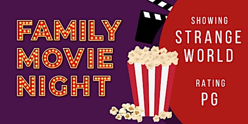 Primaire afbeelding van Family Movie Night - Strange World