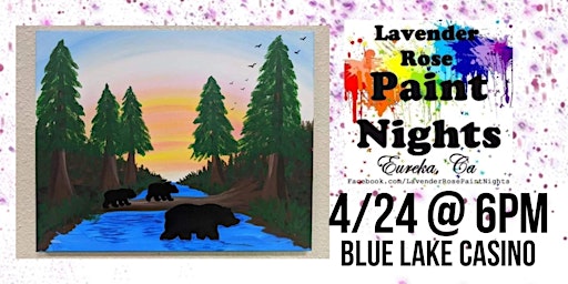Image principale de Bears Paint Night at Blue Lake Casino
