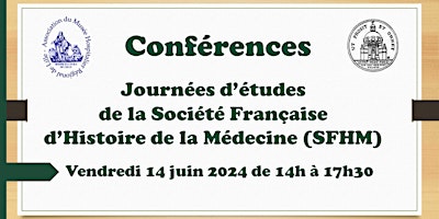 Primaire afbeelding van Journées d'études de la SFHM du 14 juin 2024