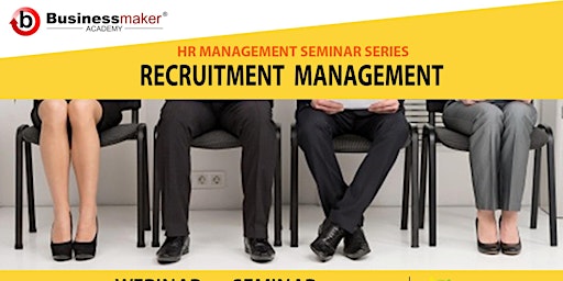 Primaire afbeelding van Live Seminar: Recruitment Management