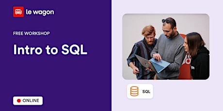 [Online Workshop] Intro to SQL primary image
