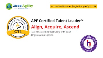 APF Certified Talent Leader™ (APF CTL™) | Apr 23-24, 2024 primary image