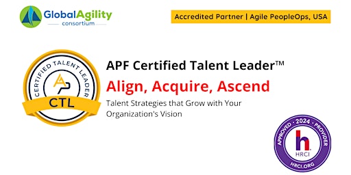 Imagen principal de APF Certified Talent Leader™ (APF CTL™) | Jun 4-5, 2024