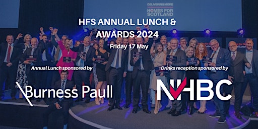 Primaire afbeelding van Homes for Scotland Annual Lunch & Awards 2024