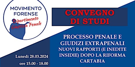 PROCESSO PENALE E GIUDIZI EXTRAPENALI NEI RAPPORTI DOPO LA RIFORMA CARTABIA