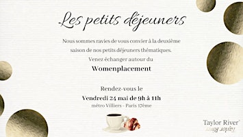 Imagem principal do evento Petit-déjeuner RH : Womenplacement