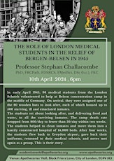 The role of London medical students in the relief of Bergen-Belsen in 1945