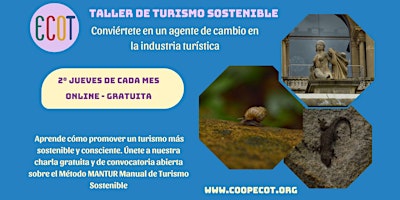 Webinar de Turismo Sostenible: Conviértete en un agente de cambio! primary image