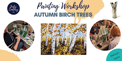 Painting Workshop - Paint your own Autumn Landscape! Welwyn primary image