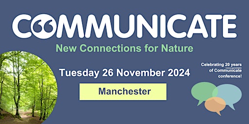 Primaire afbeelding van Communicate 2024: Manchester