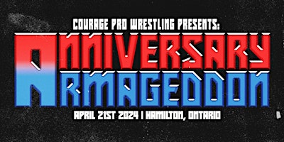 Imagen principal de Courage Pro Wrestling: ANNIVERSARY ARMEGEDDON