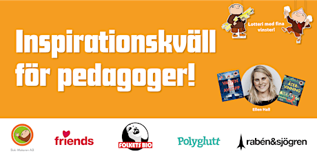 Hauptbild für Inspirationskväll för pedagoger!