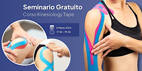 Immagine principale di Seminario gratuito - Kinesiology Tape - 6 Marzo 2024 | Kern School 