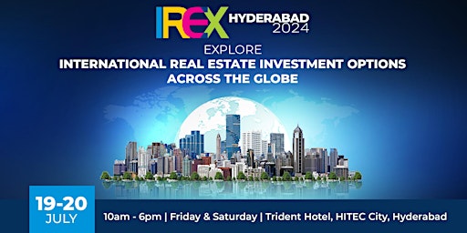 International Real Estate Expo 2024, Hyderabad primary image